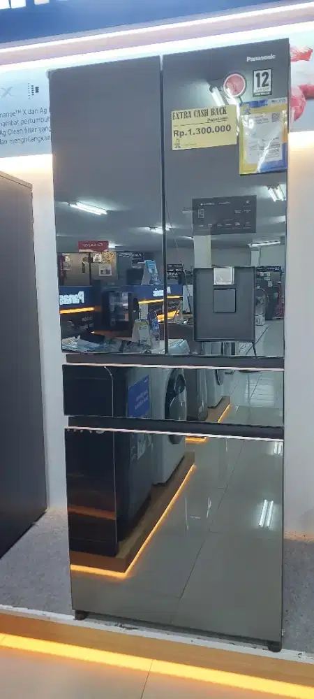 Kulkas Panasonic Premium Kredit DP 0 Bunga Mulai 0%