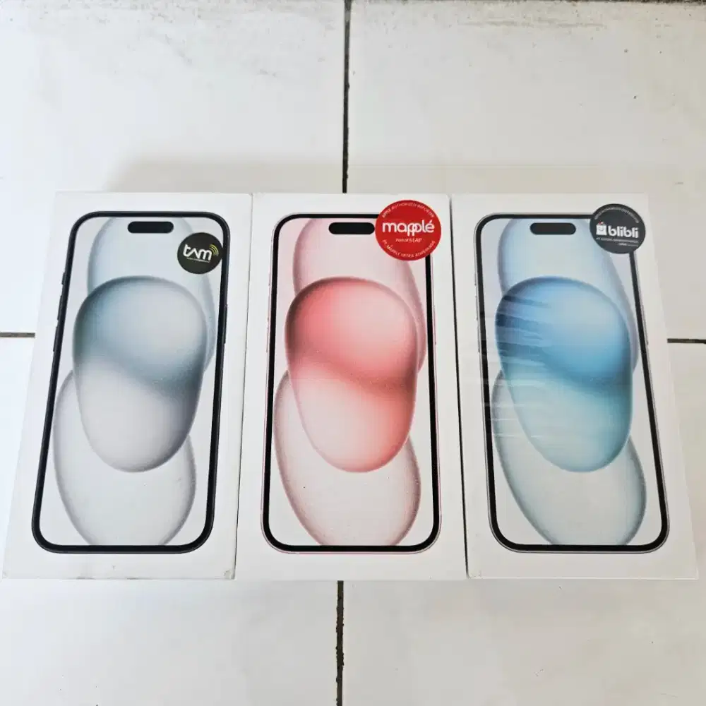 Iphone 15 New Segel Garansi resmi (BACA DESKRIPSI)