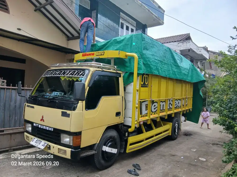 Sewa truk pindahan rumah kantor apartement kos2an gudang dll