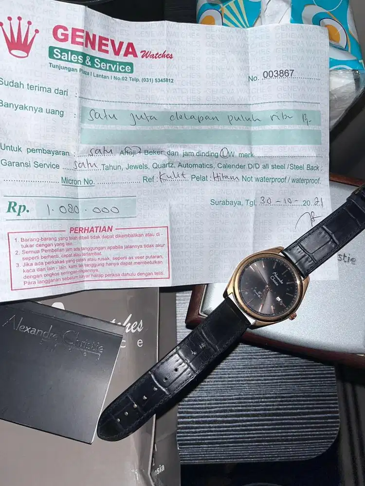 jam tangan ori alexander christie