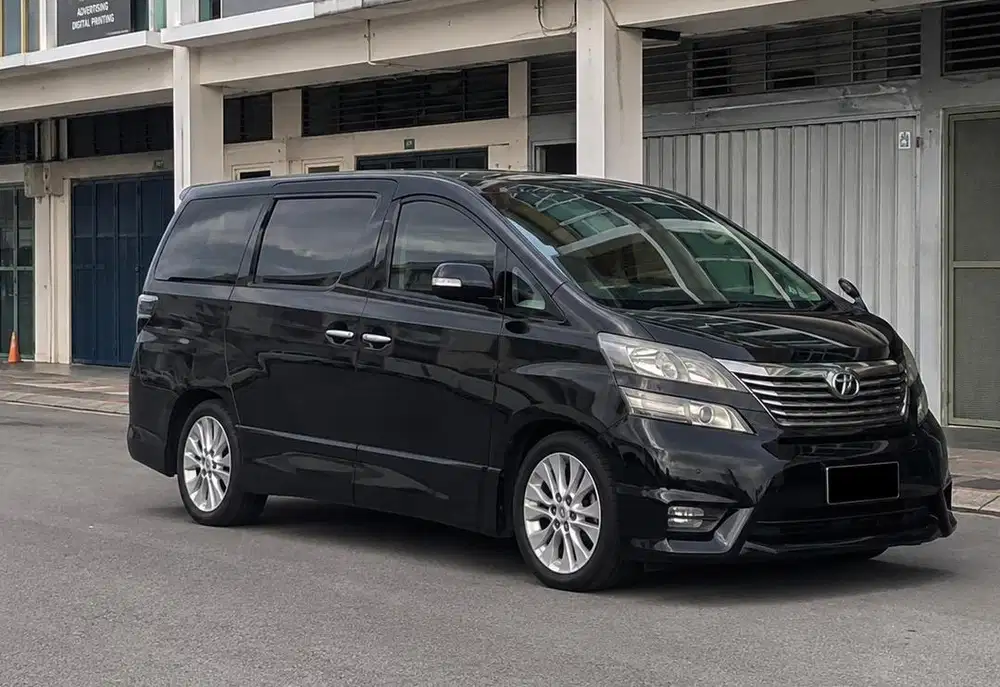 Velfire 2009 terawat service rutin
