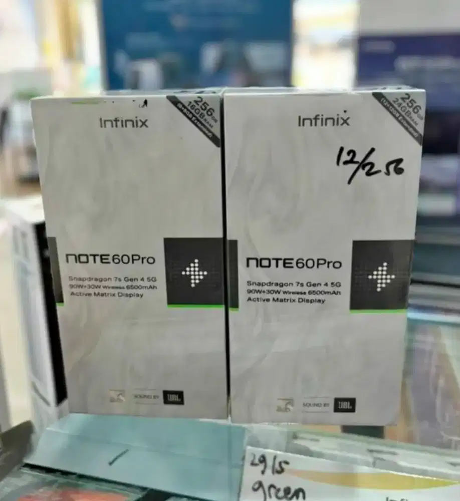 Infinix Note 60 Pro 12+12/256 Garansi Resmi Baru Dan Segel