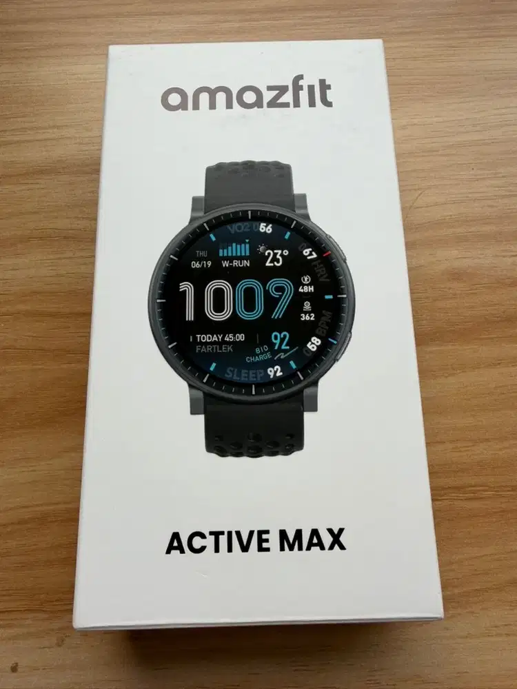 AMAZFIT ACTIVE MAX - LIKE NEW, GARANSI RESMI 10 BULAN