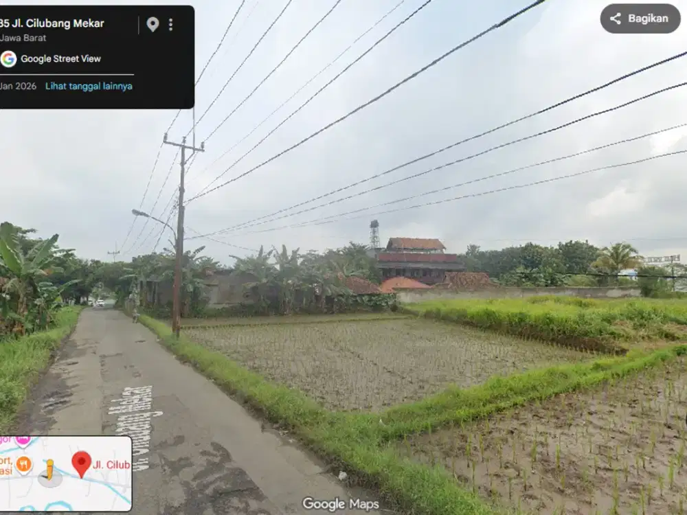 Tanah Dijual Nempel Jalan Raya Dekat Kampus IPB Dramaga Bogor SHM