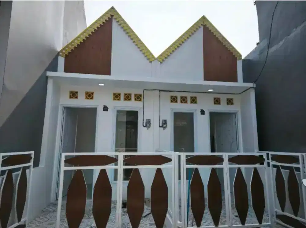 Dikontrakan Rumah Baru Minimalis Bintara 14, Akses Mobil, Bebas Banjir