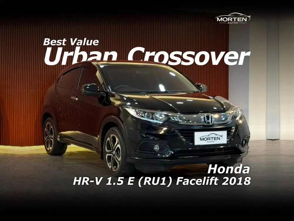 [Very Low Km!!!] Honda HR-V 1.5 E (RU1) Facelift 2018