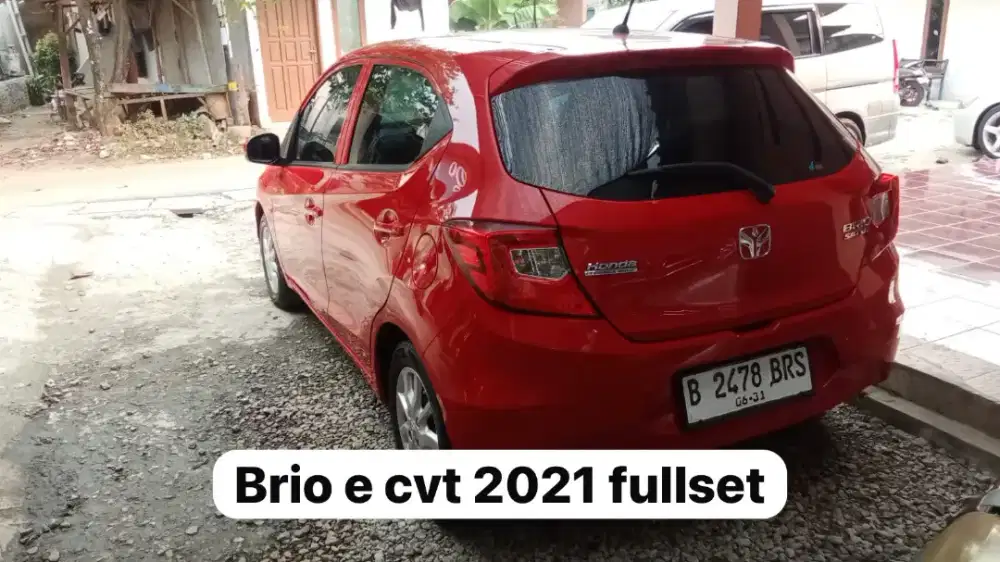 Brio E Cvt thn 2021 km 69rb