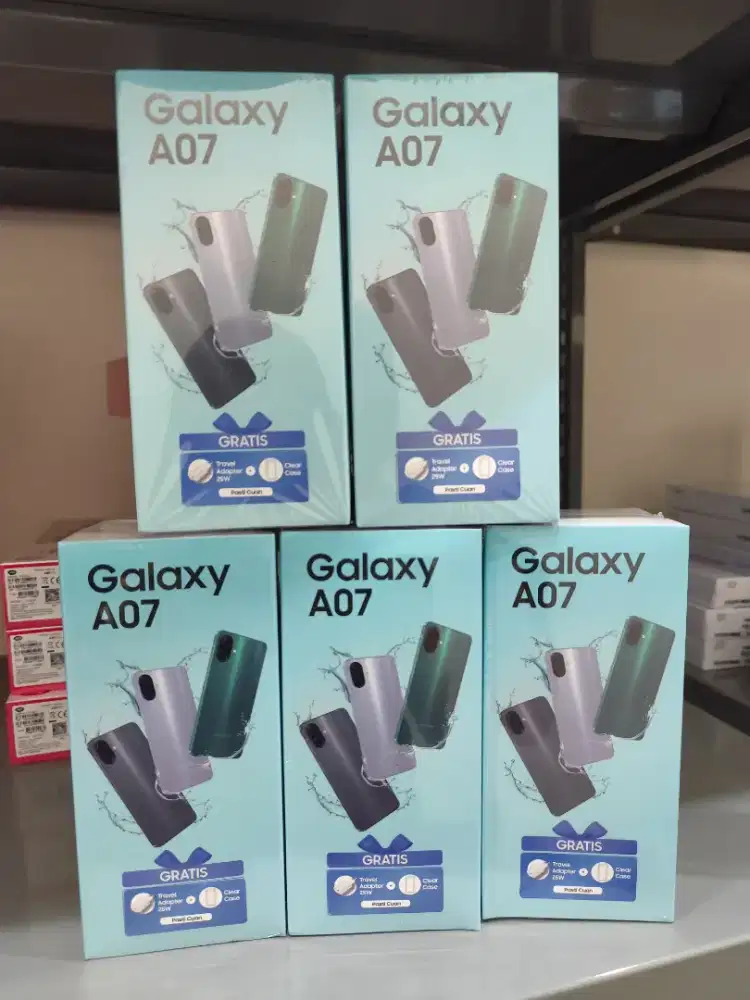 Samsung A07 FREE DOFTCASE & TEMPERGLASS