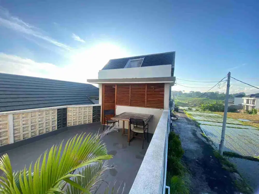 DIJUAL / FREEHOLD : Brand New Villa, Paddie View, Tumbak Bayuh, Bali