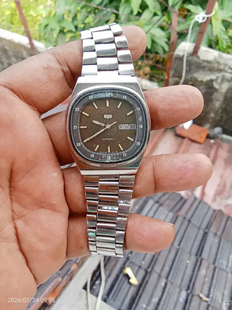 Jam Seiko 5 vintage otomatis original mesin 6309