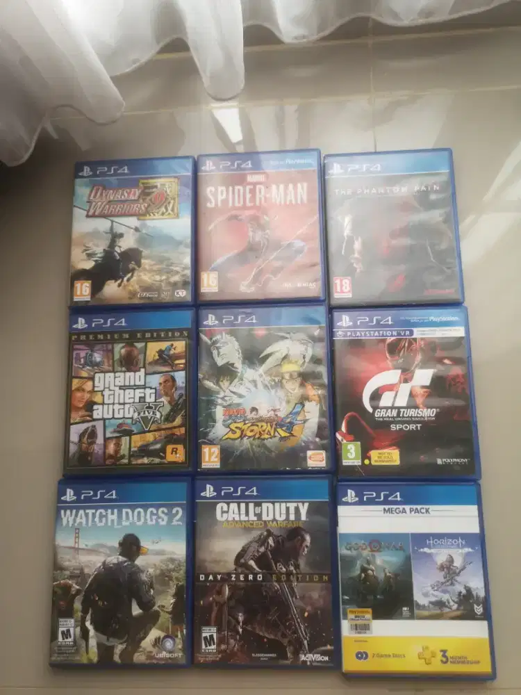 Jual Kaset bd ps4