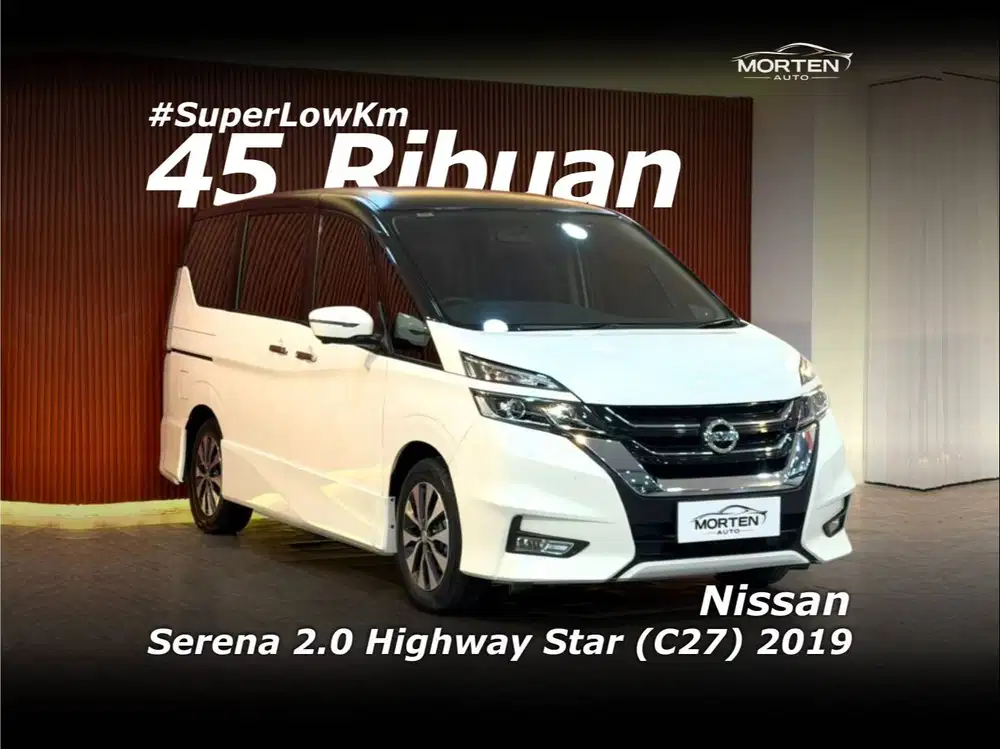 [Super Low Km!!!] Nissan Serena 2.0 Highway Star (C27) 2019