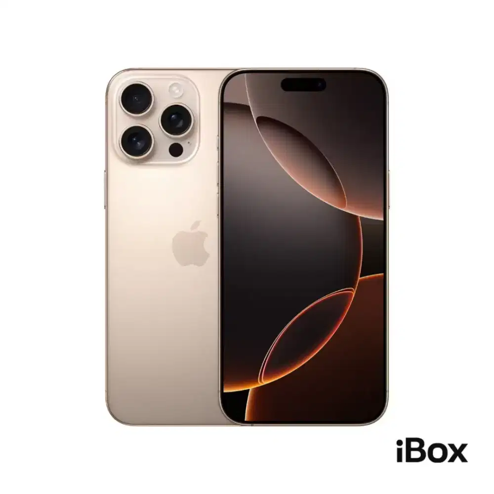 Cicilan iPhone 16promax 256gb desert titanium garansi resmi