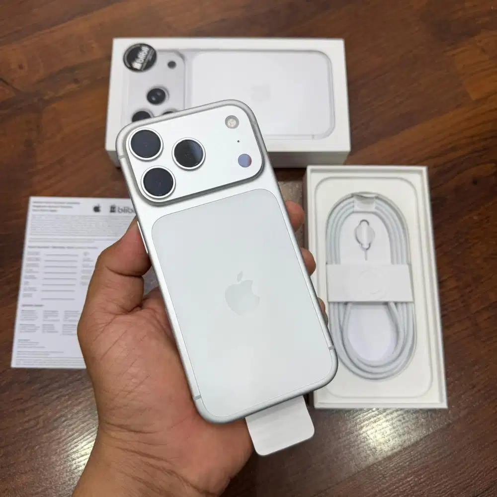 iphone 17 pro 256gb silver garansi resmi