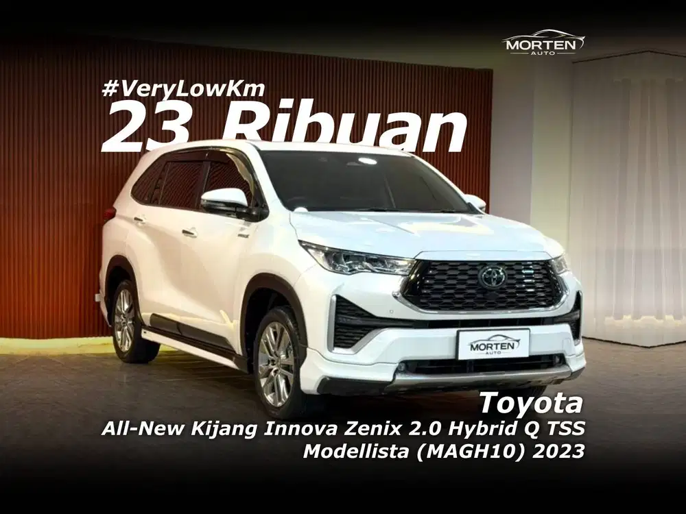 [VERY Low Km!!!] Toyota Innova Zenix 2.0 Hybrid Q TSS Modellista 2023