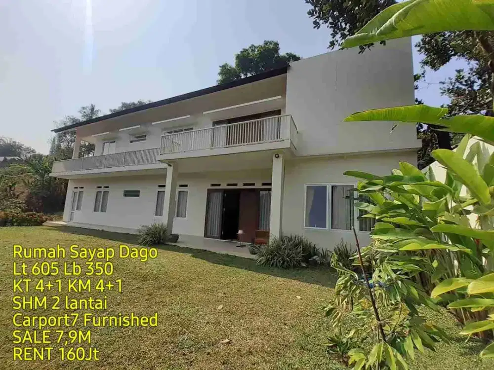 Rumah Dago Luas dan Strategis