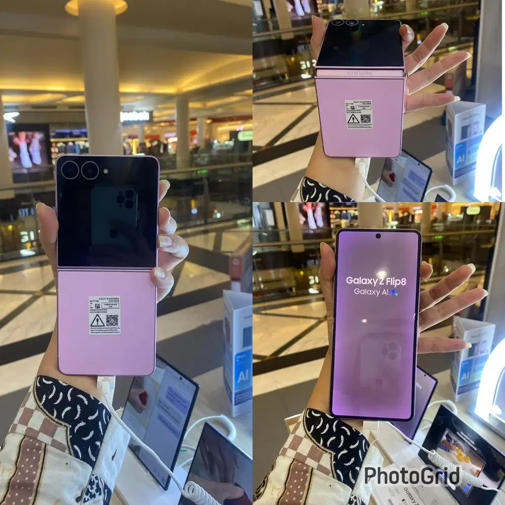 PO SAMSUNG ZFLIP 8 CASHBACK 4jt UPGRADE MEMORI 256 jadi 512gb