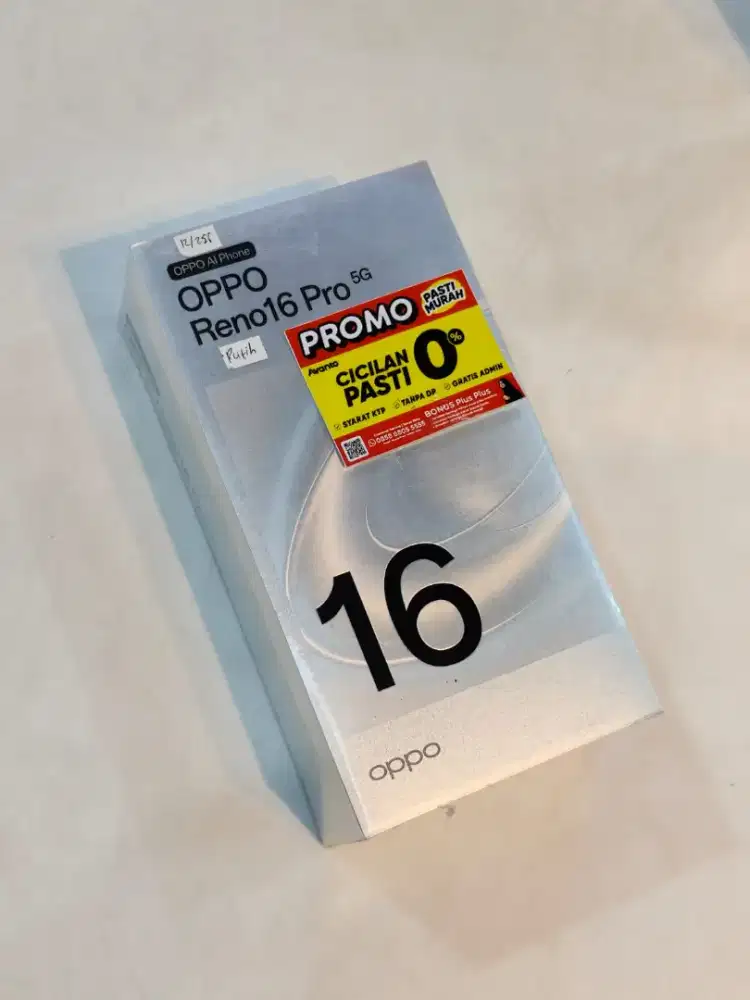 OPPO RENO 16 PRO 5G KREDIT PAKAI PAYLATER ATAU KARTU KREDIT