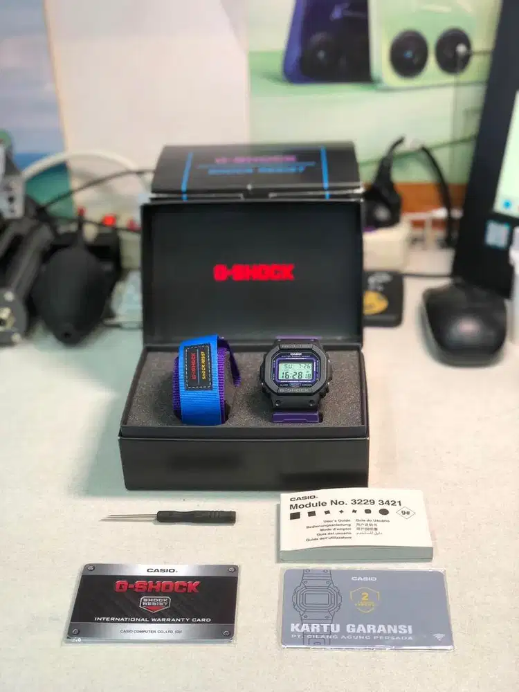 G-Shock DW 5600THS Purple