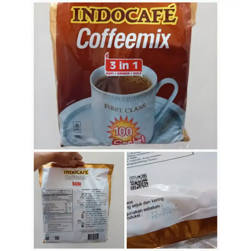 Indocafe Coffeemix 3in1 Isi 100 Sachet