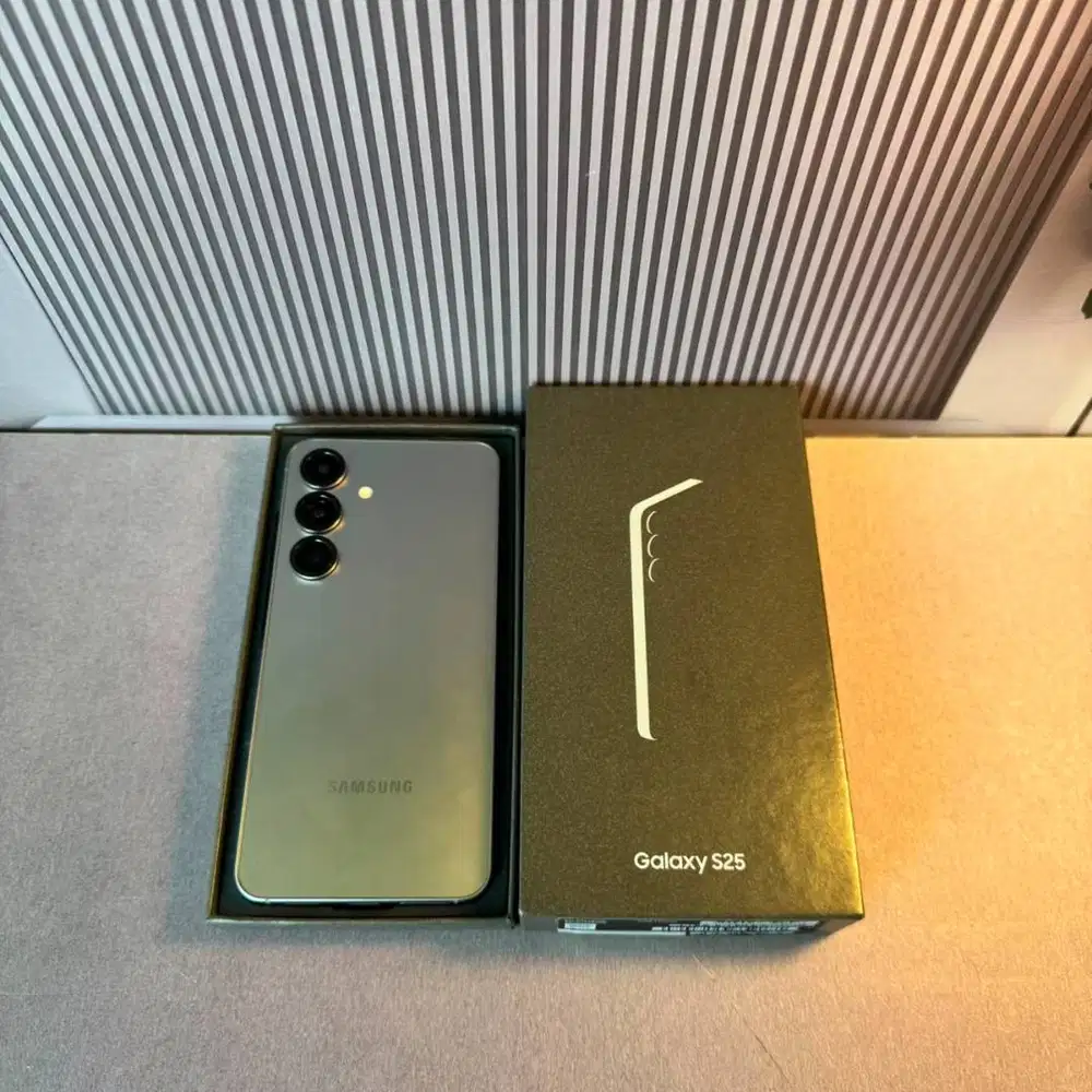 Samsung Galaxy S25 Basic 12/256gb Resmi Indonesia Silver Shadow