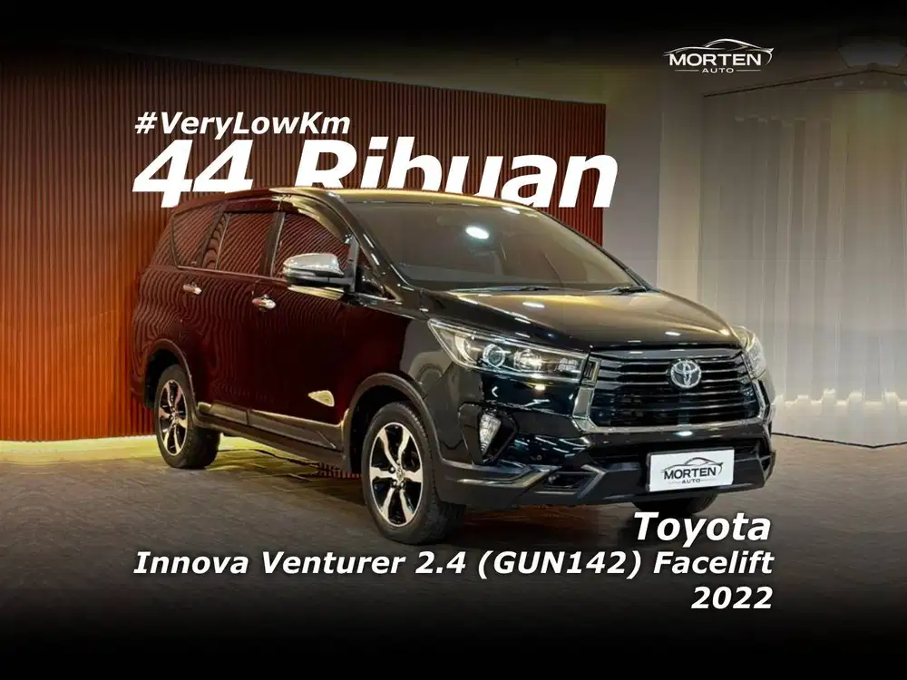 [Very Low Km!!!] Toyota Innova Venturer 2.4 (GUN142) Facelift 2022