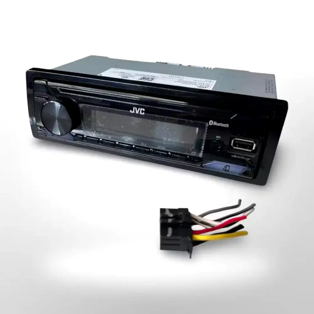 Single din Bluetooth JVC KDX-1280IM