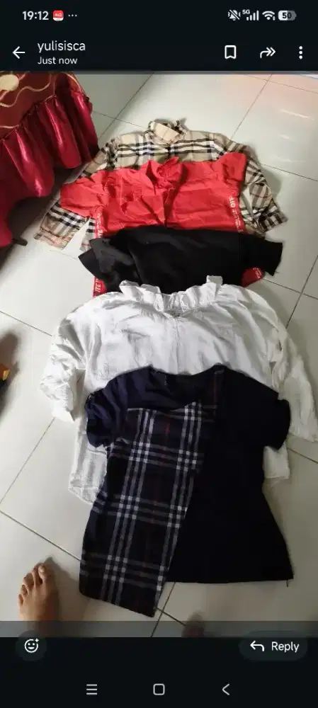 Jual baju rok borongan 500 rb