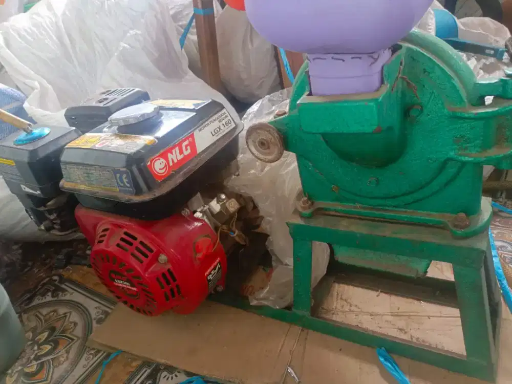 Mesin giling ffc15 dengan mesin gx 160