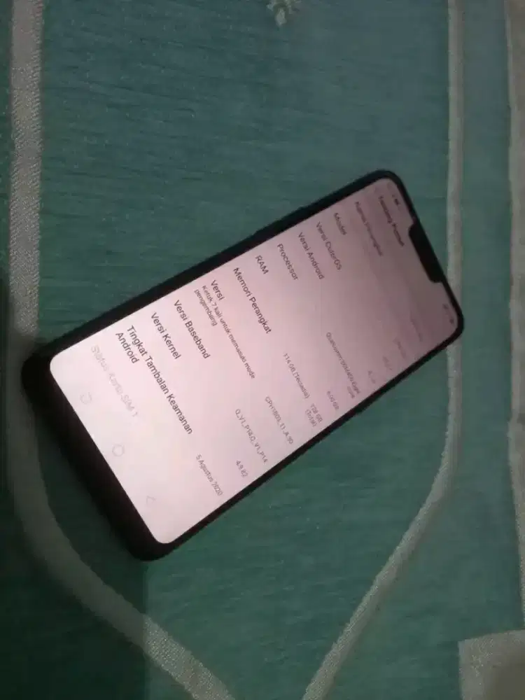 Oppo A3s ram 6/128 Kel hp cas