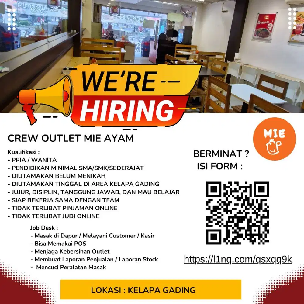Outlet Crew Rumah Makan Mie Ayam