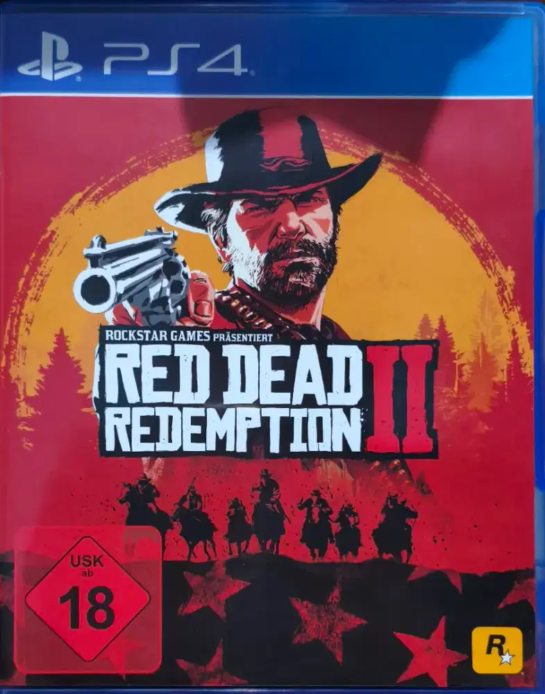 Kaset PS4 bd Red Dead Redemption II