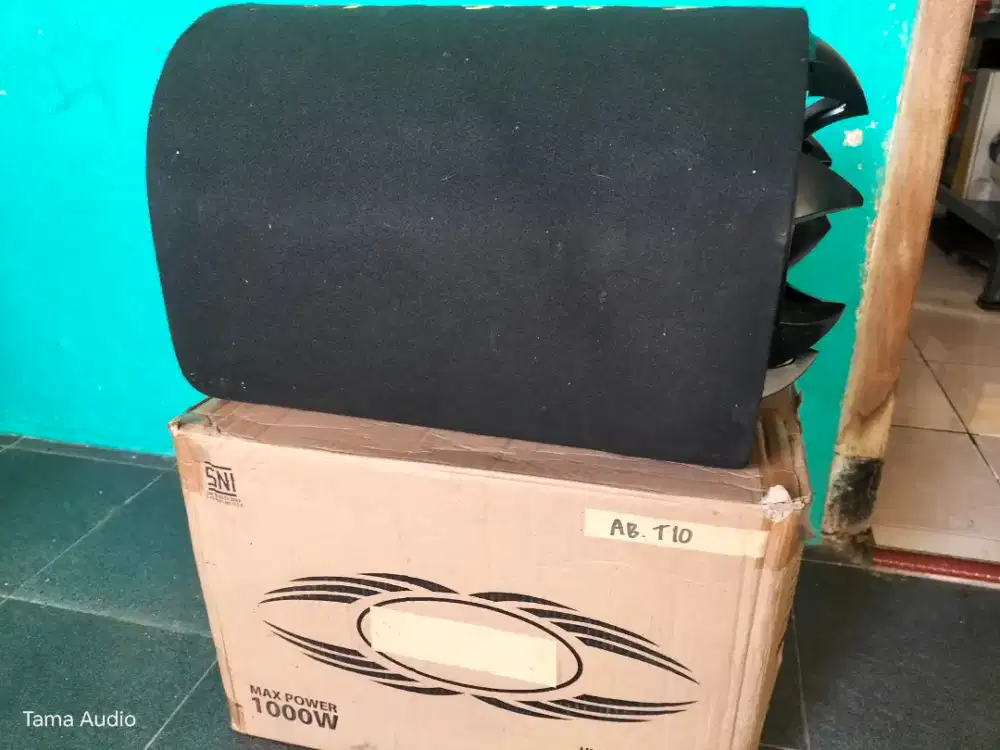 Basstube Aktif Audiobank AB T10 10in Baru Stok Lama