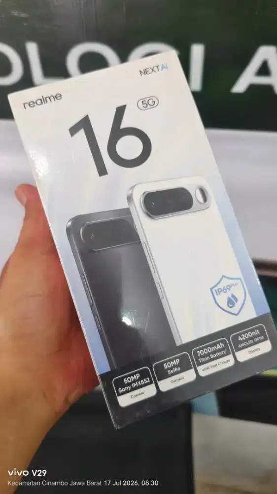 Realme 16 5G 8+8/256 AMOLED BARU SPESIAL PROMO