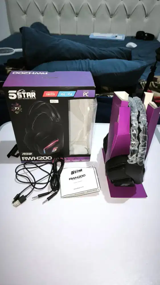 headphone 5star rwh200