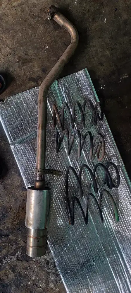 Knalpot Racing dan Per Keong Ceper