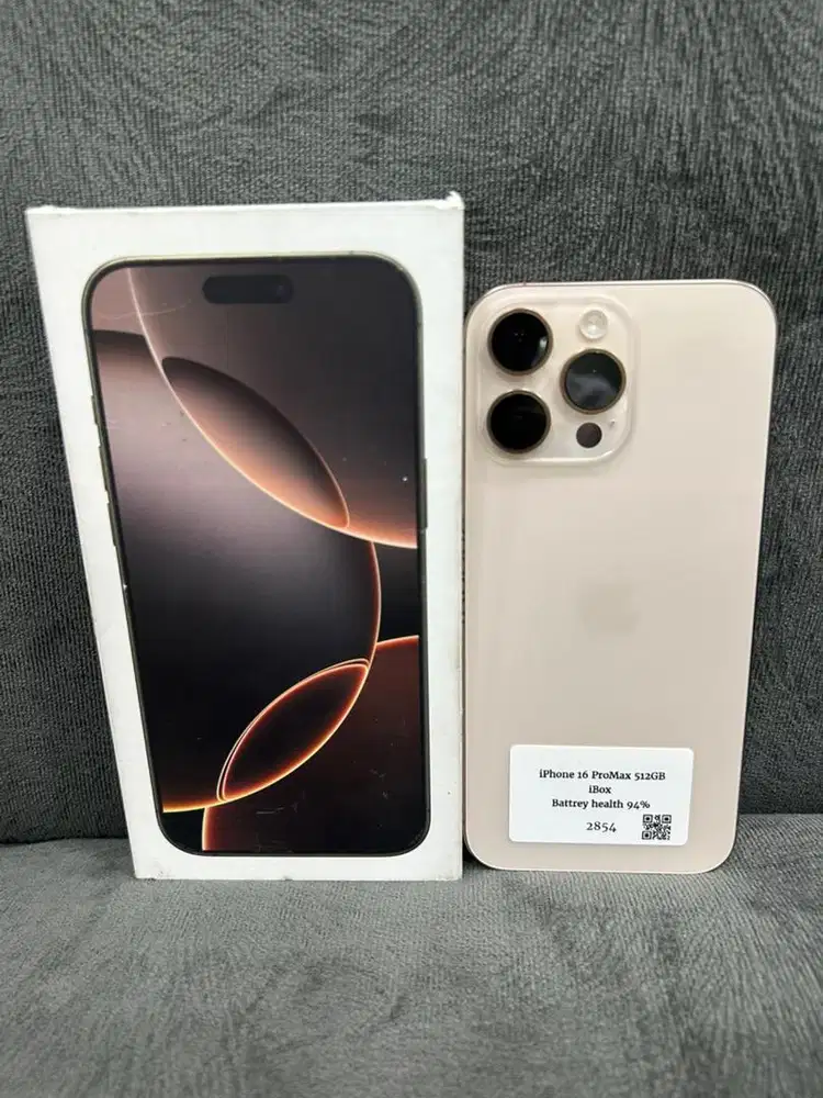 Iphone 16 Promax 512Gb Ibox Dessert Normal Fullset
