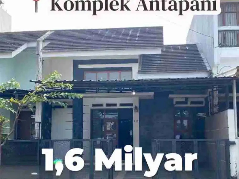Rumah di Komplek Antapani depan Taman Komplek LT 133 ONLY 1,6 Milyar Negotiable