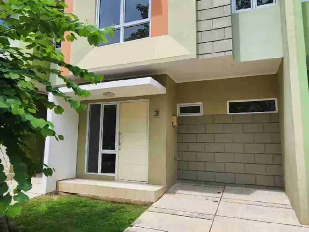 Dijual Rumah Murah Cluster Arcadia Village Dekat Sekolah Stella Maris Gading Serpong