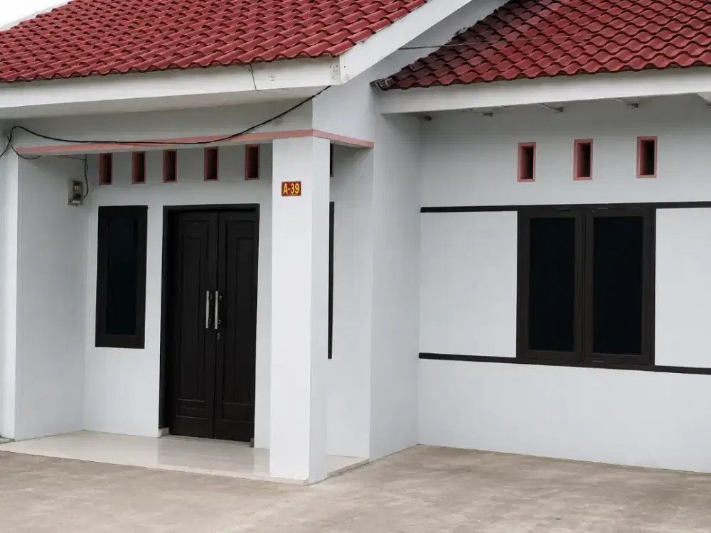 DI BAWAH HARGA SUBSIDI! RUMAH TIPE 42 SHM DI VILLA RAMBUTAN SUNGGAL
