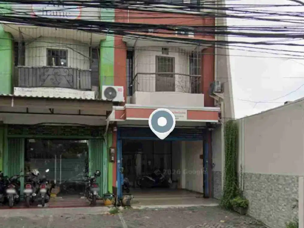 sewa ruko 3lt panjang 25m nol jalan