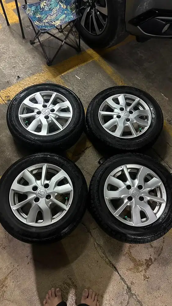 Velg brio original plus ban dunlop enasave prod 2024 tebal banget