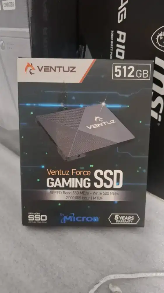 SSD 512GB Ventus H/P 100, POT Baru 1Days