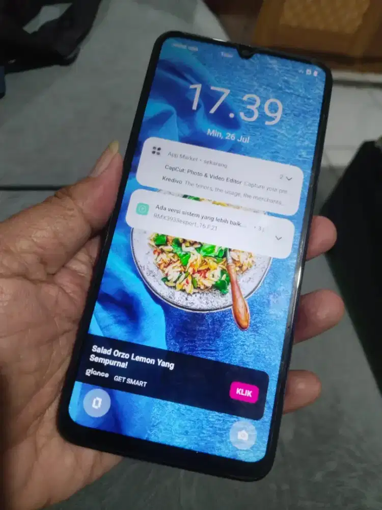 Realme note 60.. 4+8/64.. Hp seri baru minus murrah