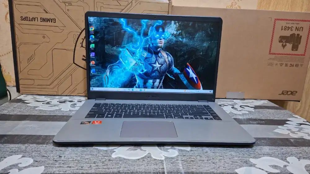 Laptop Asus X505ZA Ryzen 3 2200U RAM 4/128/1TB NO MINUS