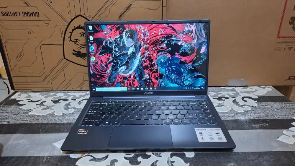 Laptop Axioo Hype 5 Amd Ryzen 5 5500U RAM 8/512GB Backlight Keybord