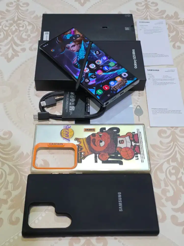 Samsung Galaxy S23 Ultra 256 GB / RAM 12 GB Lengkap Original SEIN