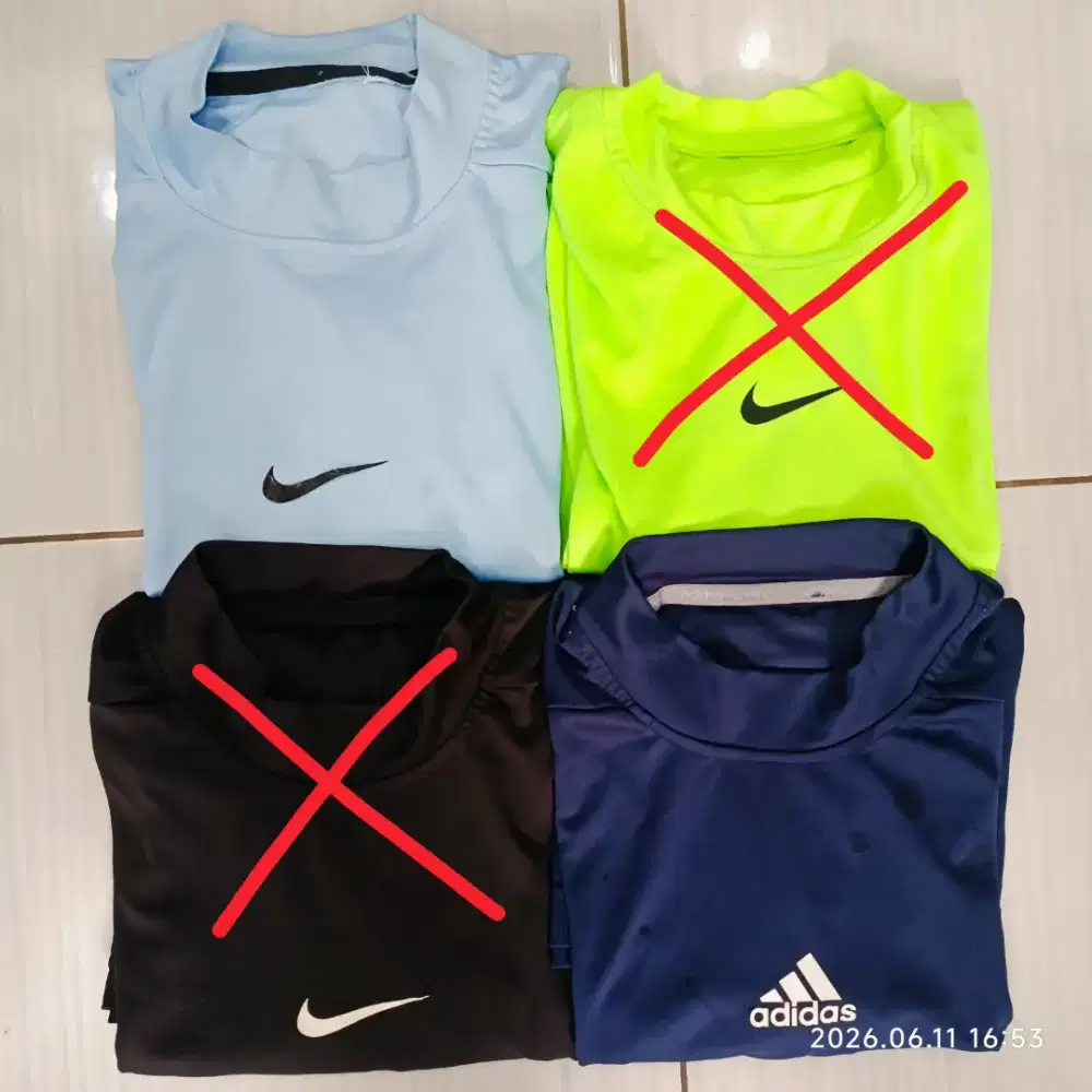 DIJUAL CEPAT BASELAYER MANSET OLAHRAGA, SIZE L