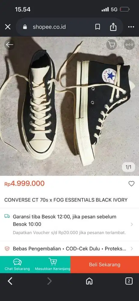 converse x fog essentials