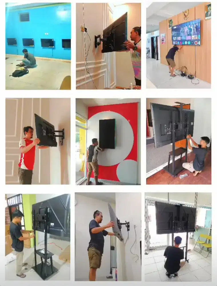 Jual bracket tv/briket tv/braket tv/breket gantungan tv